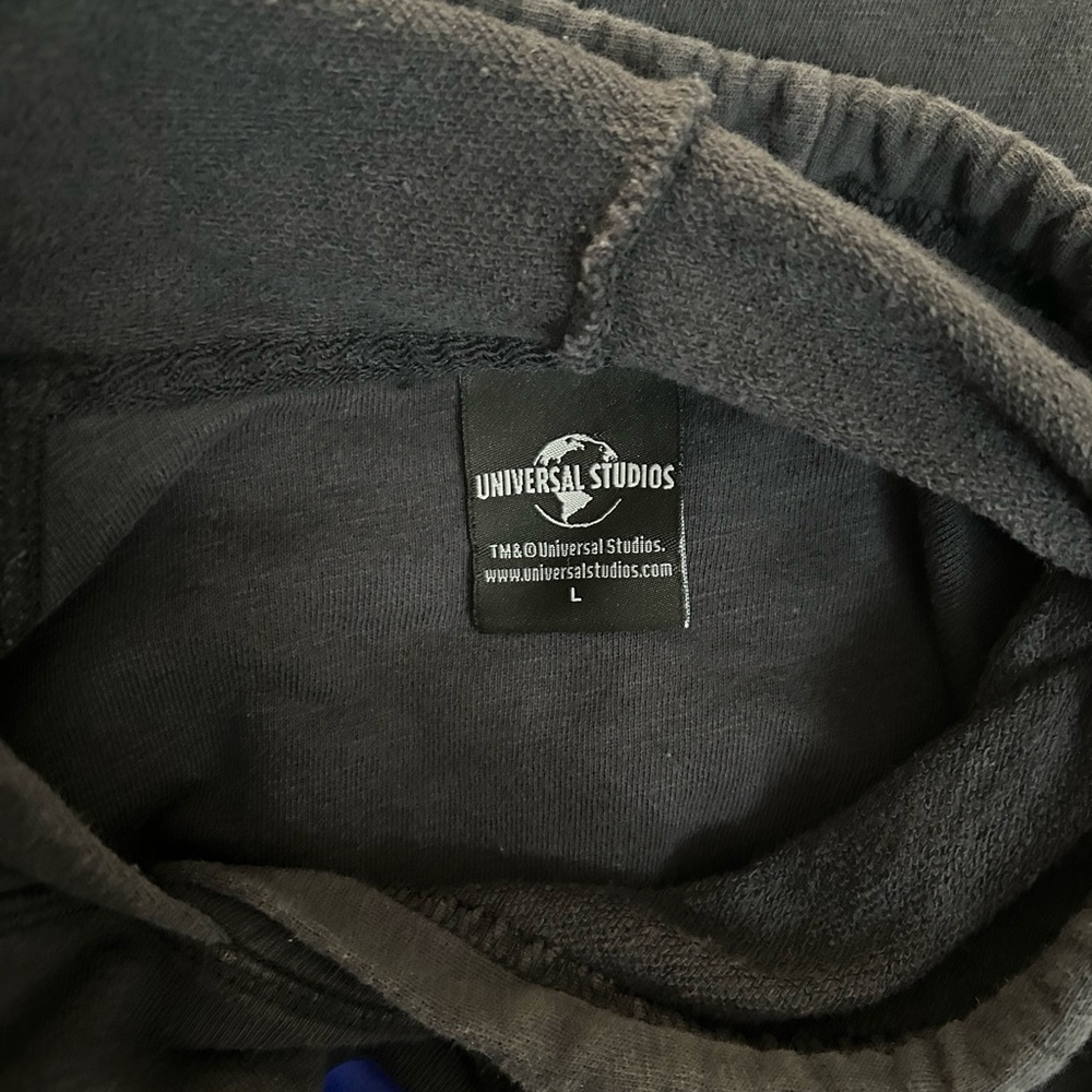 Universal Studios Reversible Backpack Hoodie Swea… - image 6